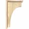 Ekena Millwork Huntington Rough Sawn Corbel w/Backplate, Douglas Fir, 8"W x 12"D x 20"H COR08X12X20HUN01RDF - alternate 3
